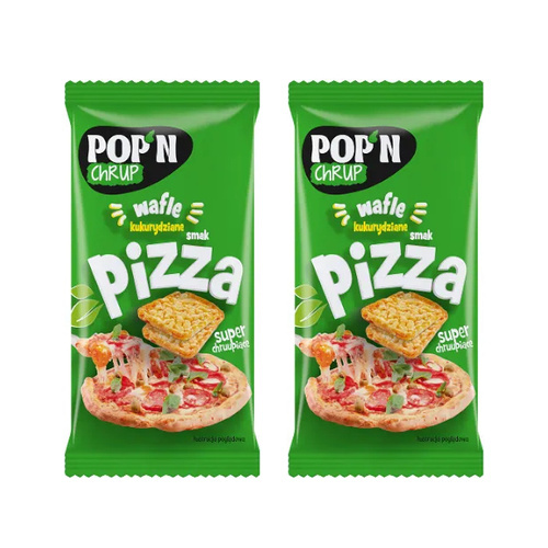 SANTE - POP`N CHRUP Wafle Kukurydziane - 2x 22g - Pizza